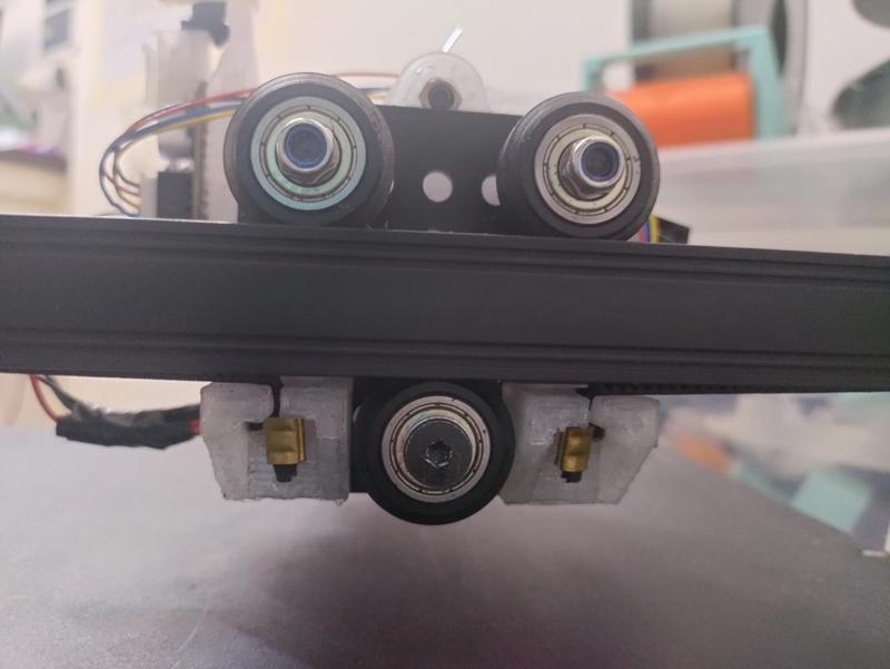 GT2 Belt holder for 2020 Gantry plate