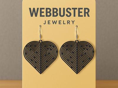 The Pulse of Feeling Earrings