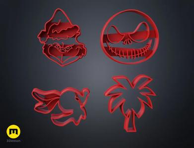 Christmas cookie cutters Vol.4   