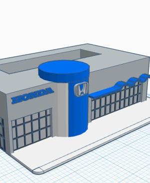 Honda Dealership Card Holder 