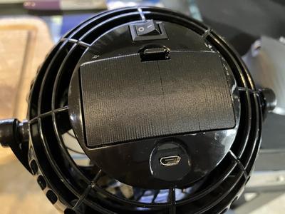Gazeled Fan AA Battery Cover