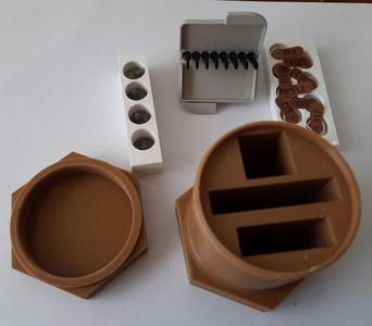 Travel Battery Filter for earphone box