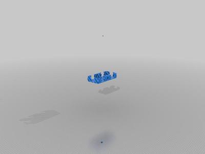 Floppy disk holder striped 