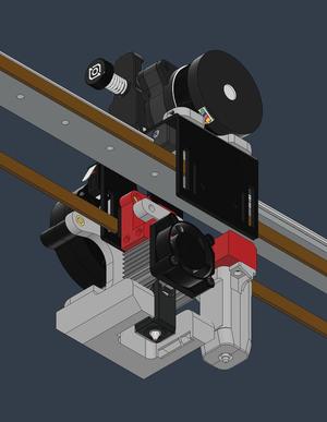 Sapphire Plus REMIX Bambu Hotend 5015 cooling fan