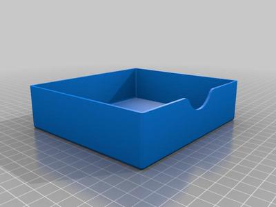 Box desk organizer 