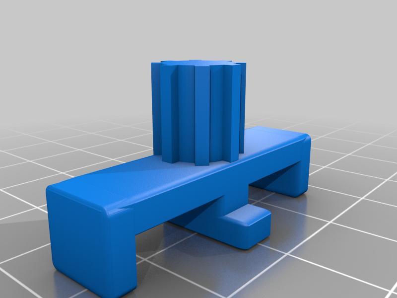 Zemismart roller motor bracket adapter for 25mm spotlight blinds