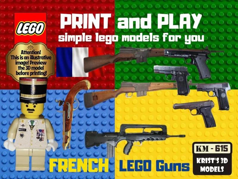 LEGO French Guns   