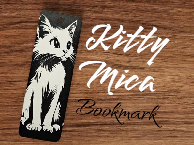Kitty Mica Bookmark