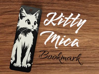 Kitty Mica Bookmark