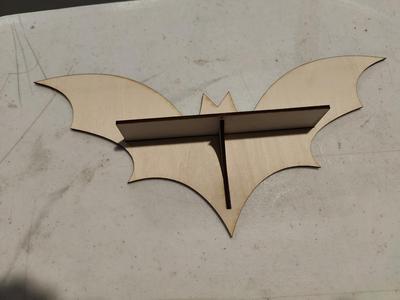 Bat Shelf - Laser Cut