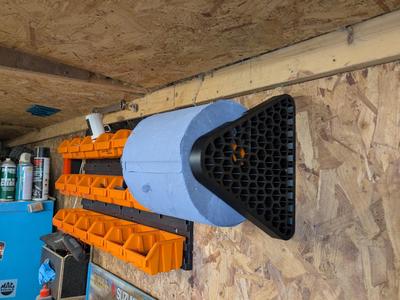 Blue Roll Holder