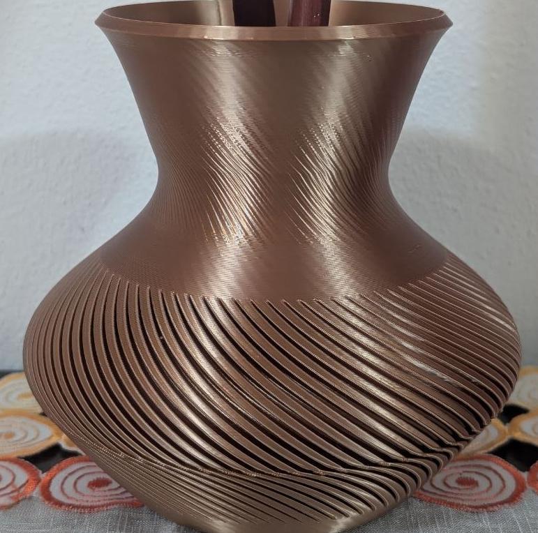 Ancient copper vase