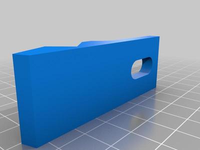 Low profile cnc hold down