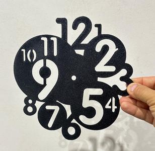 Wall clock number