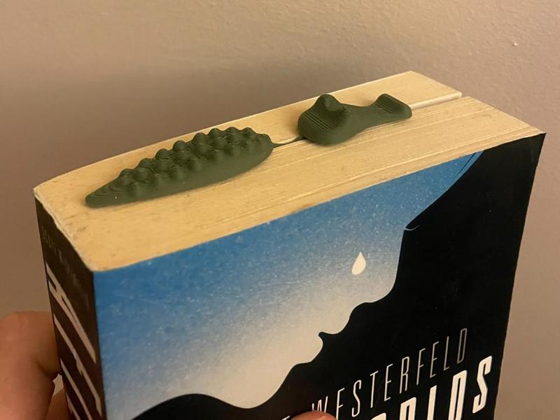 Alligator Bookmark 