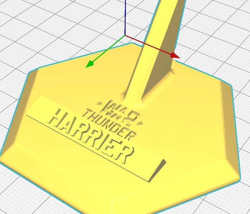 War Thunder Stand for AV-8 Harrier
