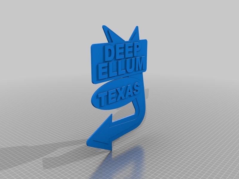 Deep Ellum Texas Sign