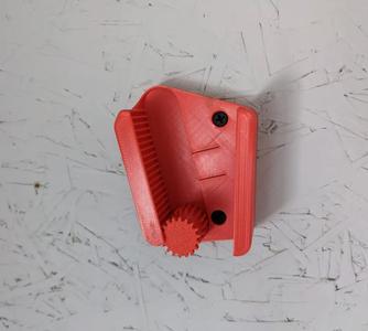 Gravity Broom Holder - Captive Gear Extended Range
