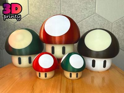 Giant Twist Open Mushroom