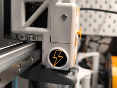 A1/A1 mini extruder fan cover. Lightning
