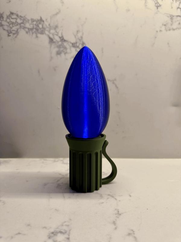 C9-Style Christmas Light Tealight Cover   