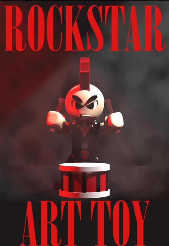 Rockstar ROCKY Art Toy
