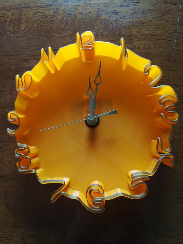 Wavy Clock