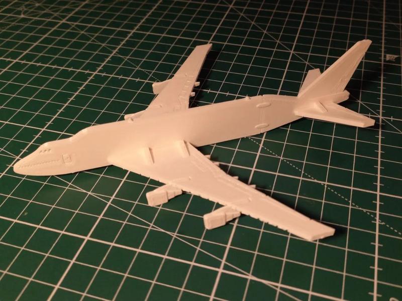 Boeing 747-400 LCF Dreamlifter Kit Card   