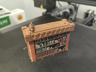 HeroQuest Cupboard/Bookshelf Standoff