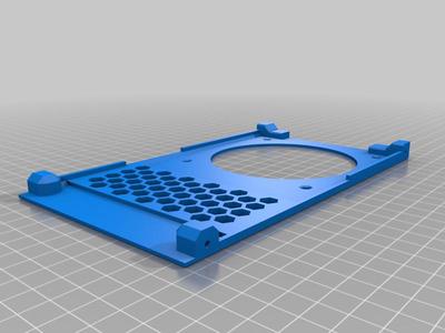 little modified PSU Cover for 92mm Fan LRS-350-24