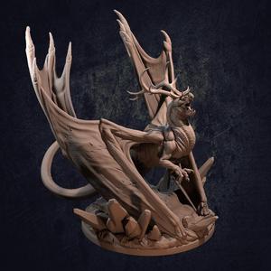 Ice Tyrant Dragon - Presupported