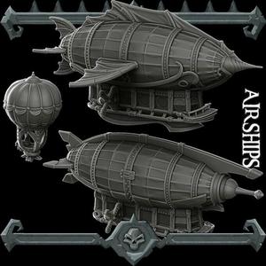 Gothic City: Air Ships