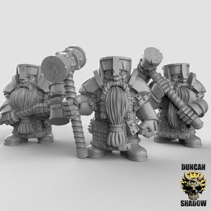 Dwarves with Hammers (pre supported)