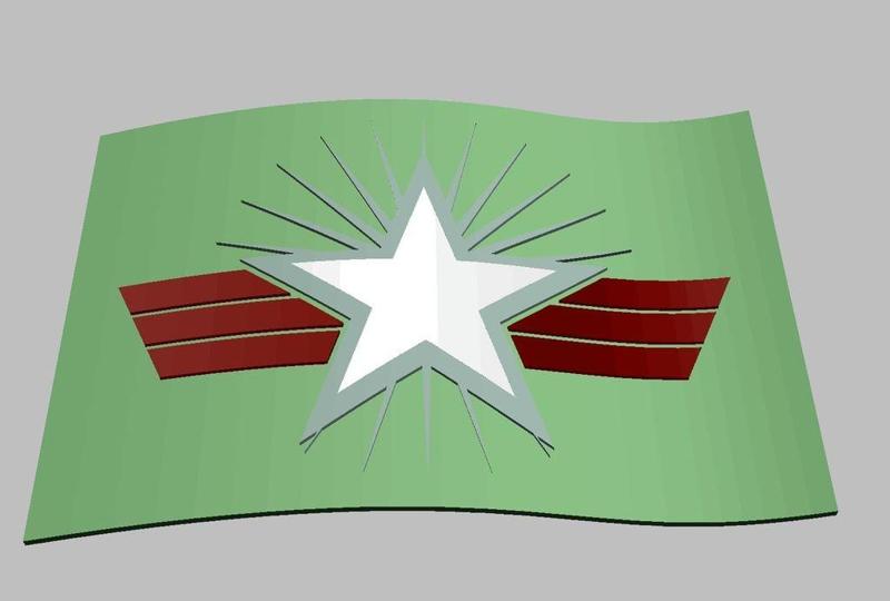Small Soldiers commando elite flag