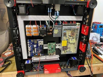 Voron 2.4 - Meanwell LRS 200-24 90* DIN Rail Mount Brackets