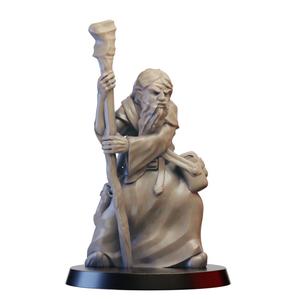 Old wizard - supportless model