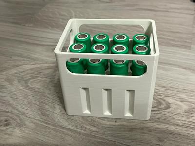 Crate for Li-Ion batteries 18650   