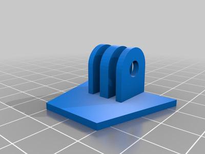 Custom homfpv micron gopro mount