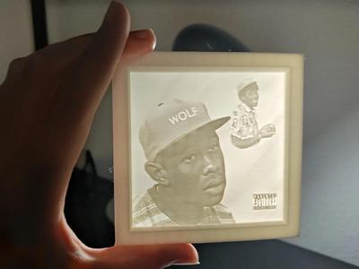 Tyler, The Creator - Wolf Lithophane   