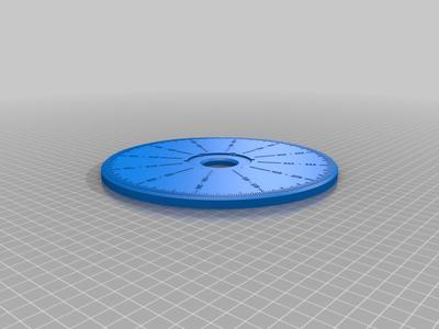 Engine Degree Wheel