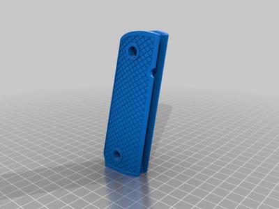 1911 Slim Checkered Grips