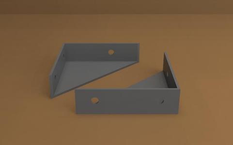 Wall shelf brackets