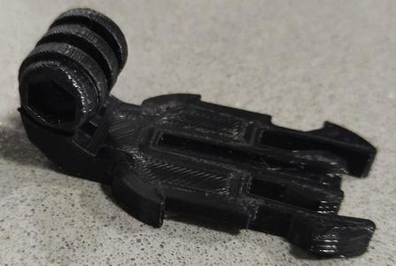 Inverted j-hook Mount action camera Gopro