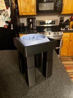 Dog Food Bowl Stand