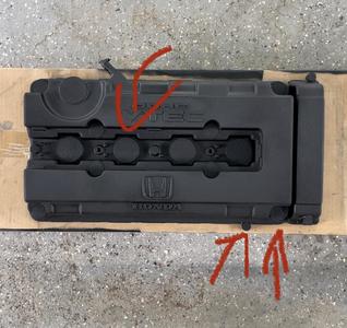 VTEC B-Series Valve Cover Plugs for Painting