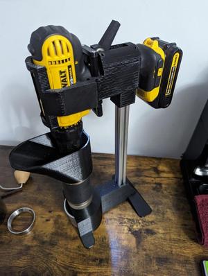 Drill + JX-Pro Standing Coffee grinder