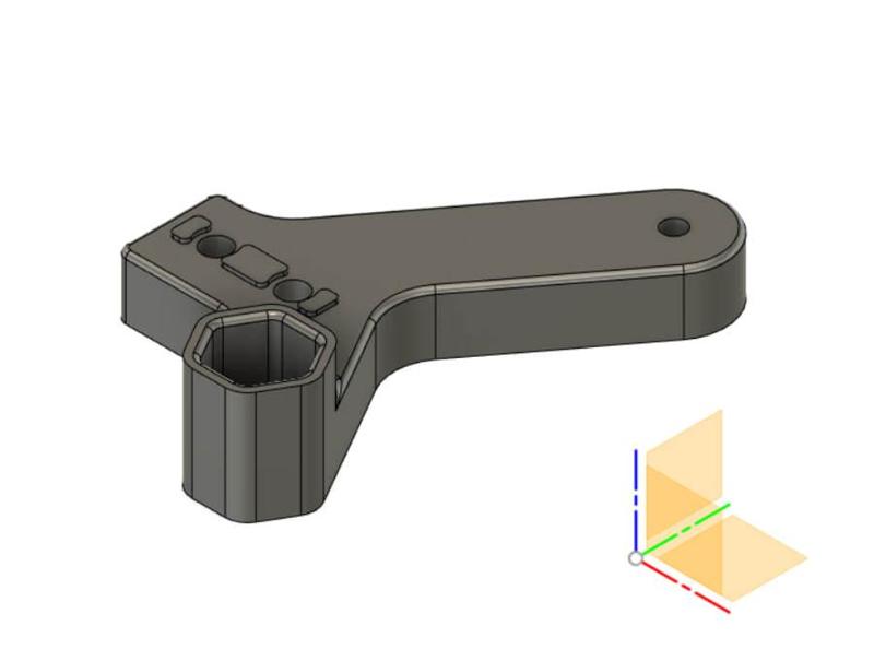 Voron Legacy hotbed support
