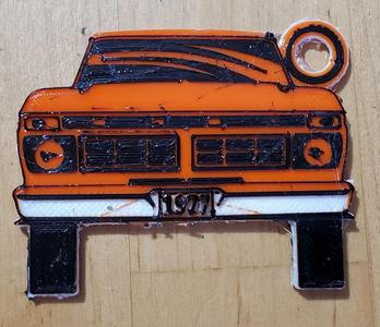 1977 Ford F150 Keychain