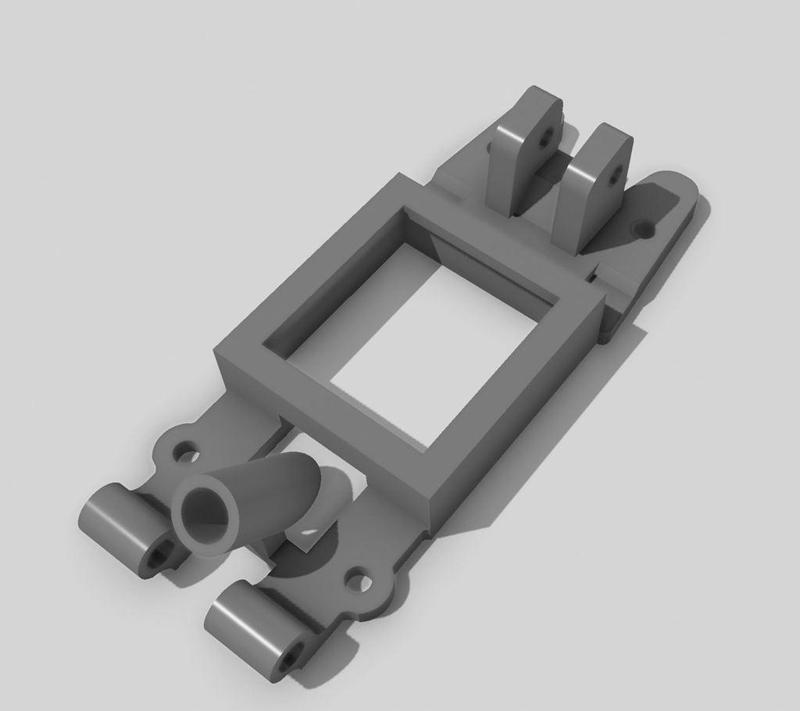 Happymodel Crux35 mount for Beitian BN-220 GPS