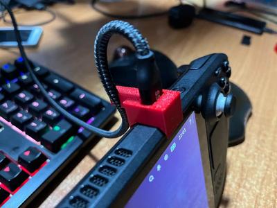 Steam Deck USB-C port Strain Relief   